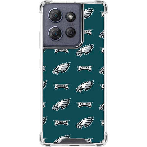 NFL Philadelphia Eagles Blitz Series Moto G Power 5G (2025) Clear Case